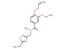 4-(allyloxy)-3-ethoxy-N-[(5-ethyl-1,2,4-oxadiazol-3-yl)methyl]-N-methylbenzamide