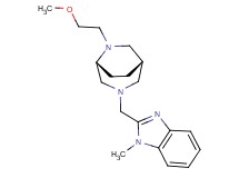 2-{[(1S*,5R*)-6-(2-methoxyethyl)-3,6-diazabicyclo[3.2.2]non-3-yl]methyl}-1-methyl-1H-benzimidazole