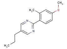 2-(4-methoxy-2-methylphenyl)-5-propylpyrimidine