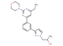 1-(3-{3-[6-ethyl-2-(4-morpholinyl)-4-pyrimidinyl]phenyl}-1H-pyrazol-1-yl)-2-propanol