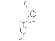 N-[2-(allyloxy)benzyl]-N-ethyl-4-methoxycyclohexanecarboxamide