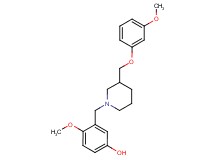 4-methoxy-3-({3-[(3-methoxyphenoxy)methyl]-1-piperidinyl}methyl)phenol