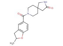 8-[(2-methyl-2,3-dihydro-1-benzofuran-5-yl)carbonyl]-2,8-diazaspiro[4.5]decan-3-one