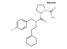 (2S)-N~2~-(2-cyclohex-1-en-1-ylethyl)-N~2~-(4-fluorobenzyl)pyrrolidine-1,2-dicarboxamide