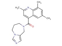 8-[(2,6,8-trimethyl-4-quinolinyl)carbonyl]-6,7,8,9-tetrahydro-5H-imidazo[1,5-a][1,4]diazepine