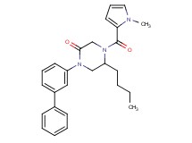 1-(3-biphenylyl)-5-butyl-4-[(1-methyl-1H-pyrrol-2-yl)carbonyl]-2-piperazinone