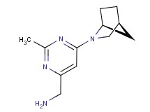 ({6-[(1S*,4S*)-2-azabicyclo[2.2.1]hept-2-yl]-2-methylpyrimidin-4-yl}methyl)amine