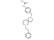 N-(4-{[7-(2-phenylethyl)-2,7-diazaspiro[4.5]dec-2-yl]methyl}phenyl)acetamide