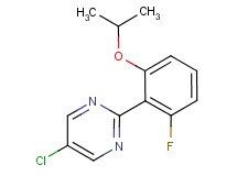 5-chloro-2-(2-fluoro-6-isopropoxyphenyl)pyrimidine