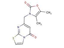 7-[(4,5-dimethyl-2-oxo-1,3-oxazol-3(2H)-yl)methyl]-5H-[1,3]thiazolo[3,2-a]pyrimidin-5-one