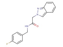 N-(4-fluorobenzyl)-2-(2H-indazol-2-yl)acetamide