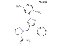 1-{[1-(2,5-dimethylphenyl)-3-phenyl-1H-pyrazol-4-yl]methyl}-L-prolinamide