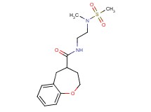 N-{2-[methyl(methylsulfonyl)amino]ethyl}-2,3,4,5-tetrahydro-1-benzoxepine-4-carboxamide