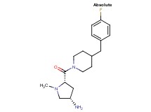 (3S,5S)-5-{[4-(4-fluorobenzyl)-1-piperidinyl]carbonyl}-1-methyl-3-pyrrolidinamine dihydrochloride