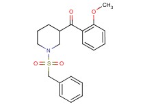 [1-(benzylsulfonyl)-3-piperidinyl](2-methoxyphenyl)methanone