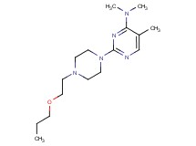 N,N,5-trimethyl-2-[4-(2-propoxyethyl)piperazin-1-yl]pyrimidin-4-amine