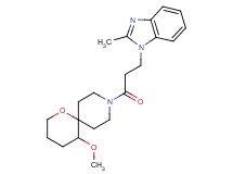 5-methoxy-9-[3-(2-methyl-1H-benzimidazol-1-yl)propanoyl]-1-oxa-9-azaspiro[5.5]undecane