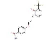 4-{3-[2-oxo-3-(trifluoromethyl)pyridin-1(2H)-yl]propoxy}benzamide