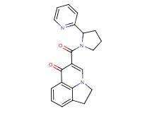 5-{[2-(2-pyridinyl)-1-pyrrolidinyl]carbonyl}-1,2-dihydro-6H-pyrrolo[3,2,1-ij]quinolin-6-one