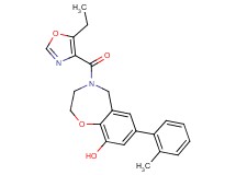 4-[(5-ethyl-1,3-oxazol-4-yl)carbonyl]-7-(2-methylphenyl)-2,3,4,5-tetrahydro-1,4-benzoxazepin-9-ol