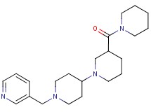 3-(piperidin-1-ylcarbonyl)-1'-(pyridin-3-ylmethyl)-1,4'-bipiperidine