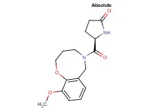 (5R)-5-[(10-methoxy-3,4-dihydro-2H-1,5-benzoxazocin-5(6H)-yl)carbonyl]-2-pyrrolidinone