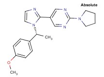 5-{1-[(1R)-1-(4-methoxyphenyl)ethyl]-1H-imidazol-2-yl}-2-pyrrolidin-1-ylpyrimidine