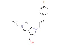 {(3R*,4R*)-4-{[ethyl(methyl)amino]methyl}-1-[(2E)-3-(4-fluorophenyl)prop-2-en-1-yl]pyrrolidin-3-yl}methanol