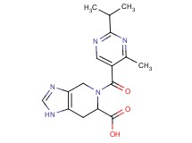 5-[(2-isopropyl-4-methylpyrimidin-5-yl)carbonyl]-4,5,6,7-tetrahydro-1H-imidazo[4,5-c]pyridine-6-carboxylic acid