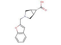 (1R*,5S*,6r)-3-(1-benzofuran-2-ylmethyl)-3-azabicyclo[3.1.0]hexane-6-carboxylic acid