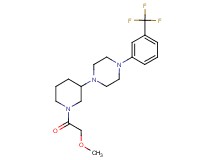 1-[1-(methoxyacetyl)-3-piperidinyl]-4-[3-(trifluoromethyl)phenyl]piperazine