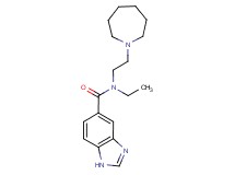 N-(2-azepan-1-ylethyl)-N-ethyl-1H-benzimidazole-5-carboxamide