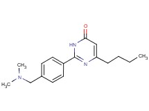6-butyl-2-{4-[(dimethylamino)methyl]phenyl}pyrimidin-4(3H)-one