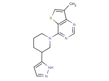 7-methyl-4-[3-(1H-pyrazol-5-yl)piperidin-1-yl]thieno[3,2-d]pyrimidine