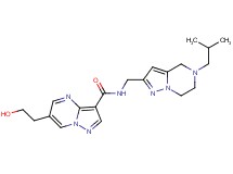 6-(2-hydroxyethyl)-N-[(5-isobutyl-4,5,6,7-tetrahydropyrazolo[1,5-a]pyrazin-2-yl)methyl]pyrazolo[1,5-a]pyrimidine-3-carboxamide