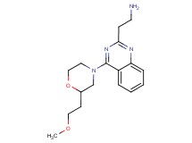 (2-{4-[2-(2-methoxyethyl)-4-morpholinyl]-2-quinazolinyl}ethyl)amine dihydrochloride