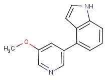 4-(5-methoxypyridin-3-yl)-1H-indole
