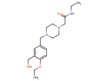 2-{4-[4-ethoxy-3-(hydroxymethyl)benzyl]-1-piperazinyl}-N-ethylacetamide