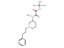 N'-(tert-butyl)-N-methyl-N-[1-(3-phenylpropyl)-3-piperidinyl]ethanediamide
