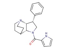 (3R*,3aR*,7aR*)-3-phenyl-1-(1H-pyrrol-2-ylcarbonyl)octahydro-4,7-ethanopyrrolo[3,2-b]pyridine