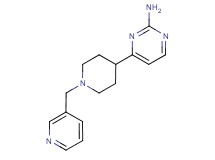 4-[1-(pyridin-3-ylmethyl)piperidin-4-yl]pyrimidin-2-amine