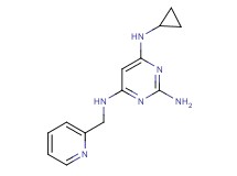 N~4~-cyclopropyl-N~6~-(pyridin-2-ylmethyl)pyrimidine-2,4,6-triamine