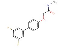 2-[(3',5'-difluorobiphenyl-4-yl)oxy]-N-methylacetamide