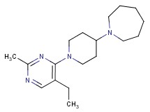 1-[1-(5-ethyl-2-methylpyrimidin-4-yl)piperidin-4-yl]azepane
