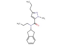 N-(2,3-dihydro-1H-inden-2-yl)-1-methyl-N,3-dipropyl-1H-pyrazole-5-carboxamide