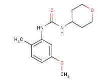 N-(5-methoxy-2-methylphenyl)-N'-(tetrahydro-2H-pyran-4-yl)urea