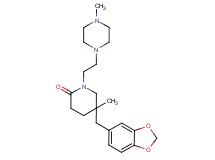 5-(1,3-benzodioxol-5-ylmethyl)-5-methyl-1-[2-(4-methylpiperazin-1-yl)ethyl]piperidin-2-one