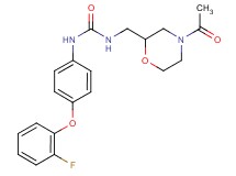 N-[(4-acetylmorpholin-2-yl)methyl]-N'-[4-(2-fluorophenoxy)phenyl]urea