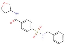 4-[(benzylamino)sulfonyl]-N-(tetrahydro-3-furanyl)benzamide