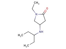 1-ethyl-4-[(1-ethylpropyl)amino]pyrrolidin-2-one